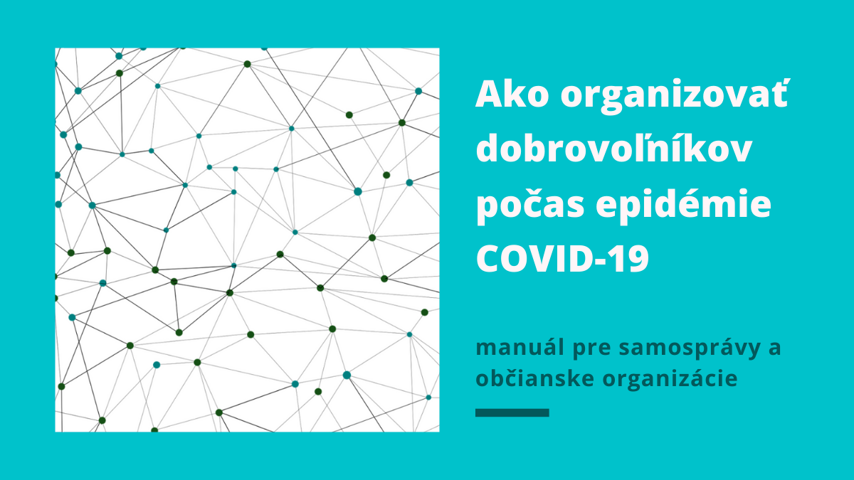 ako organizovat dobrovolnikov covid